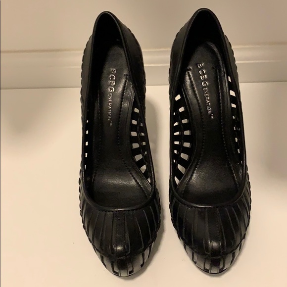 BcbgGeneration Gorgeous Cut Out Stiletto Heels - Picture 1 of 8